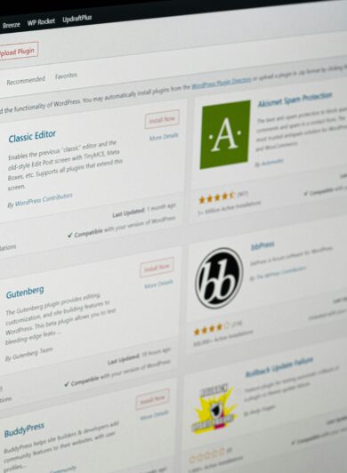 wordpress website development UK